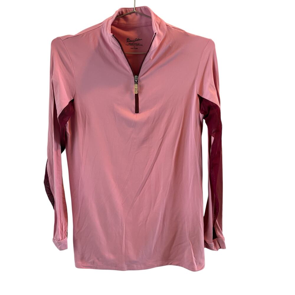 The Tailored Sportsman Pink Tailored Ladies Long Sleeve Icefil Sun Shirt S